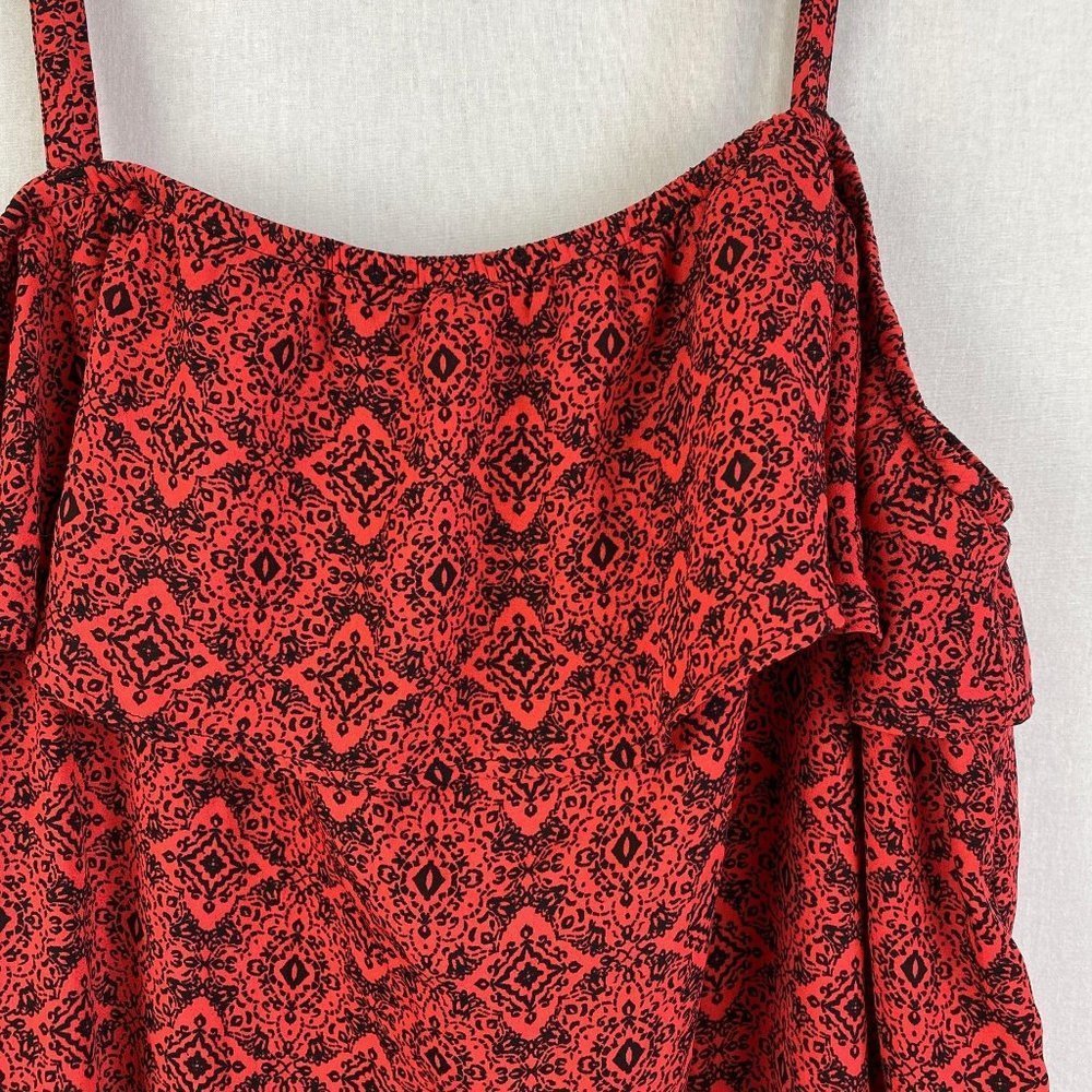 Torrid Bubble Red Pattern Camisole - image 4